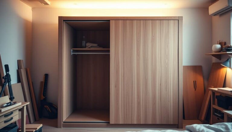jak zrobić szafę przesuwną