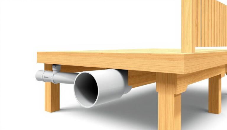 taras na legarach projekt